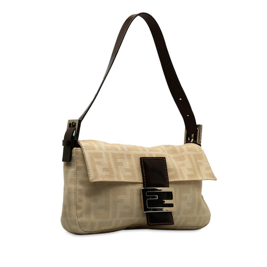 Luxury FendiZucca Canvas Baguette (SHG-fAm0zf)