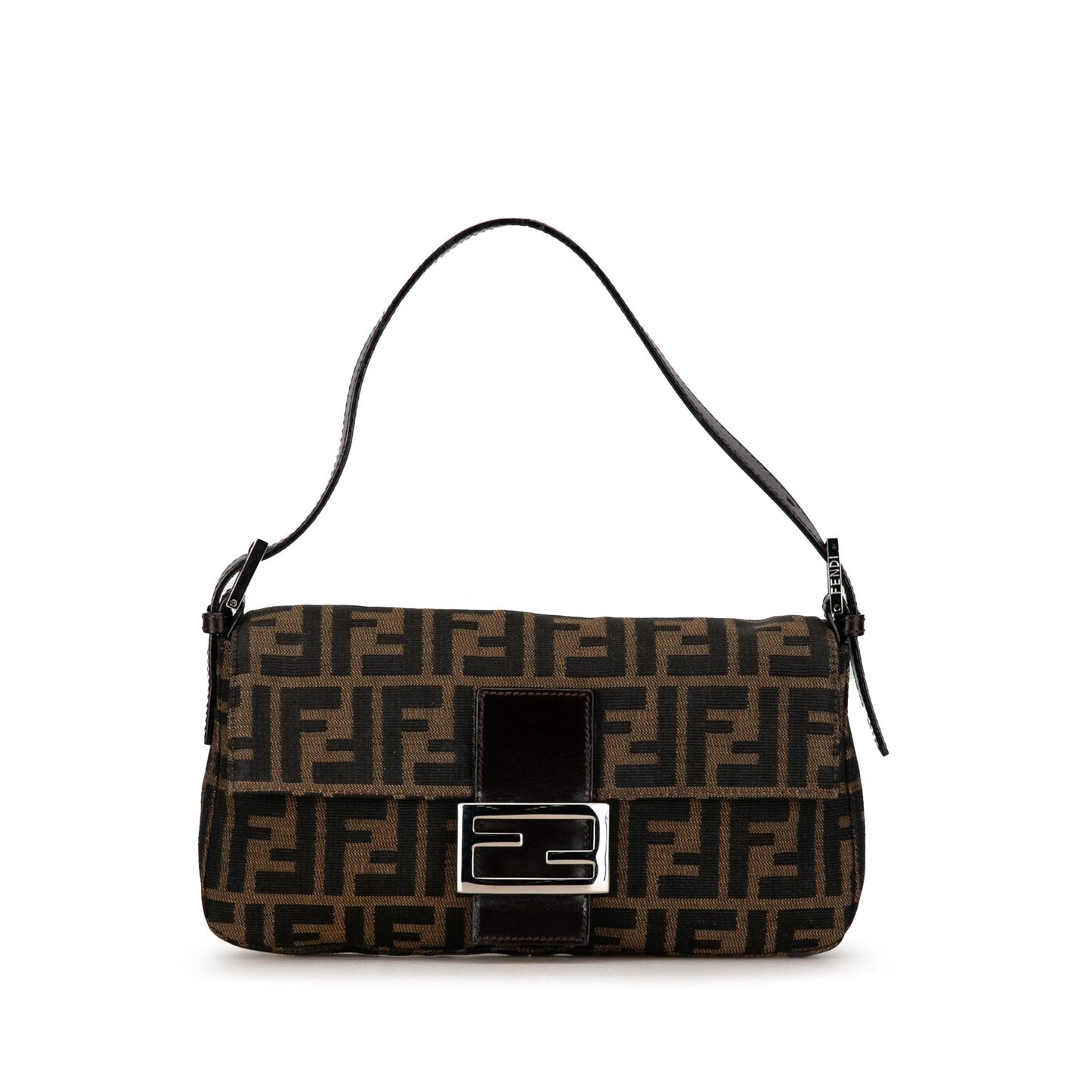 Luxury FendiZucca Canvas Baguette (SHG-AQHo7D)
