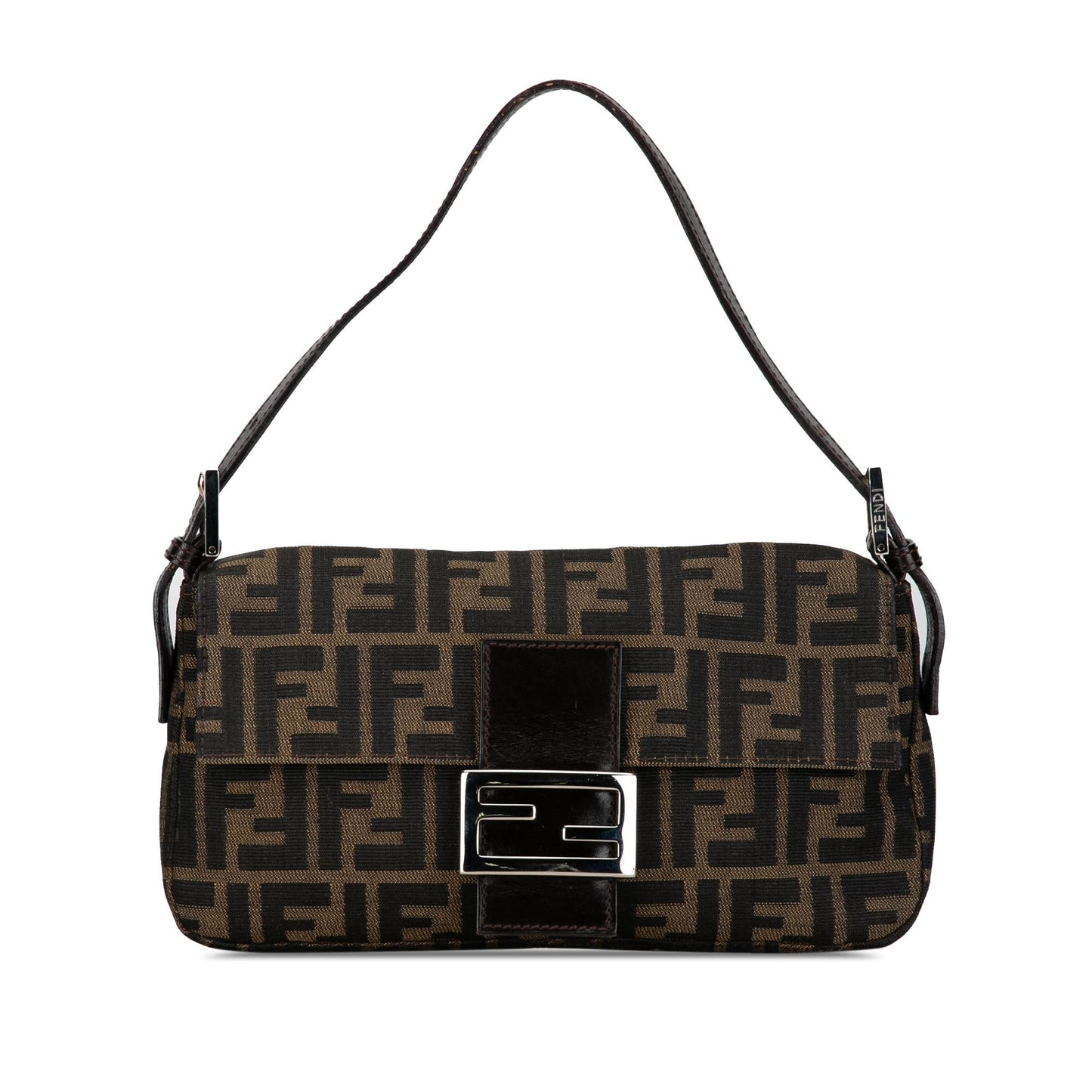 Luxury FendiZucca Canvas Baguette (SHG-qolbtr)