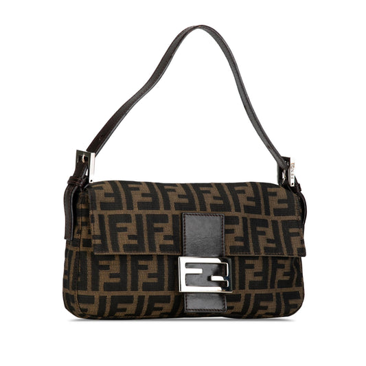 Luxury FendiZucca Canvas Baguette (SHG-qolbtr)