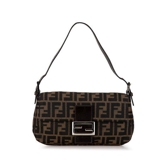Luxury FendiZucca Canvas Baguette (SHG-20lVTP)