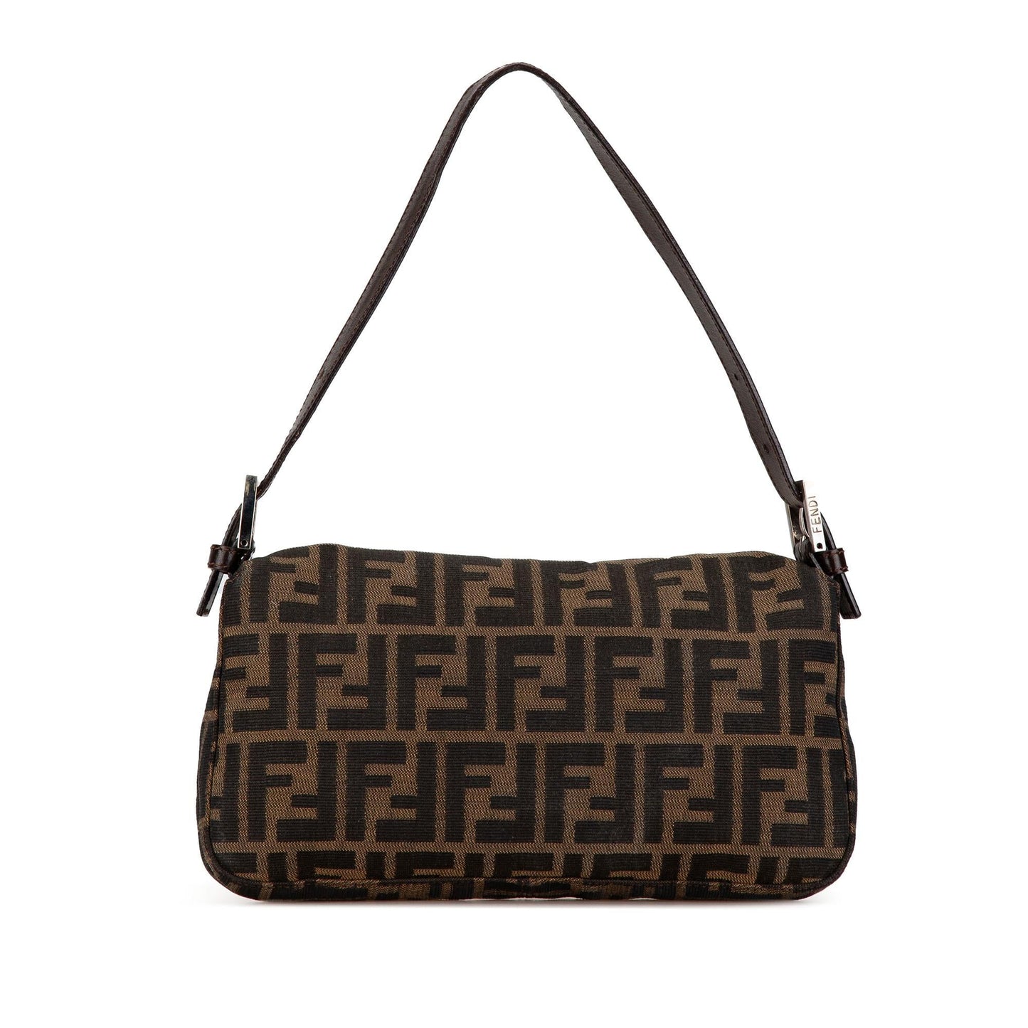 Luxury FendiZucca Canvas Baguette (SHG-gVALkA)