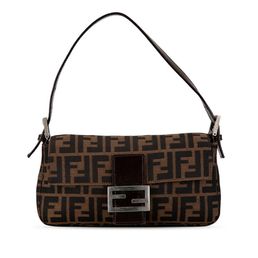 Luxury FendiZucca Canvas Baguette (SHG-L0Ezkn)