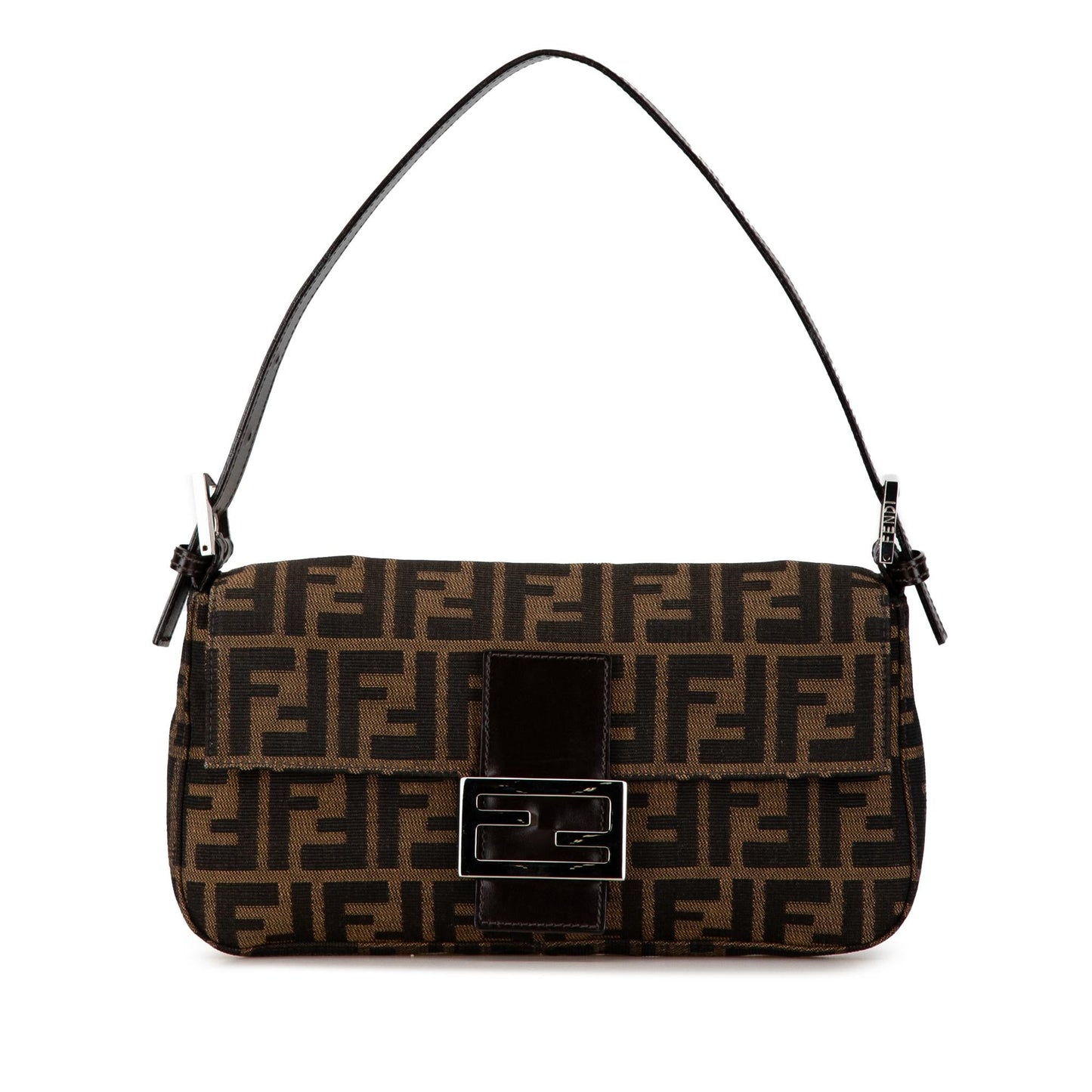 Luxury FendiZucca Canvas Baguette (SHG-MqP0Ux)