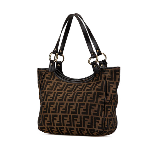 Luxury FendiZucca Canvas Chef Tote (SHG-6Cg0kv)