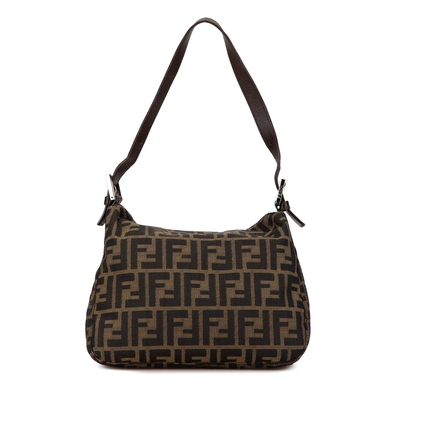 Luxury FendiZucca Canvas Double Flap Mamma (SHG-9hHdcP)