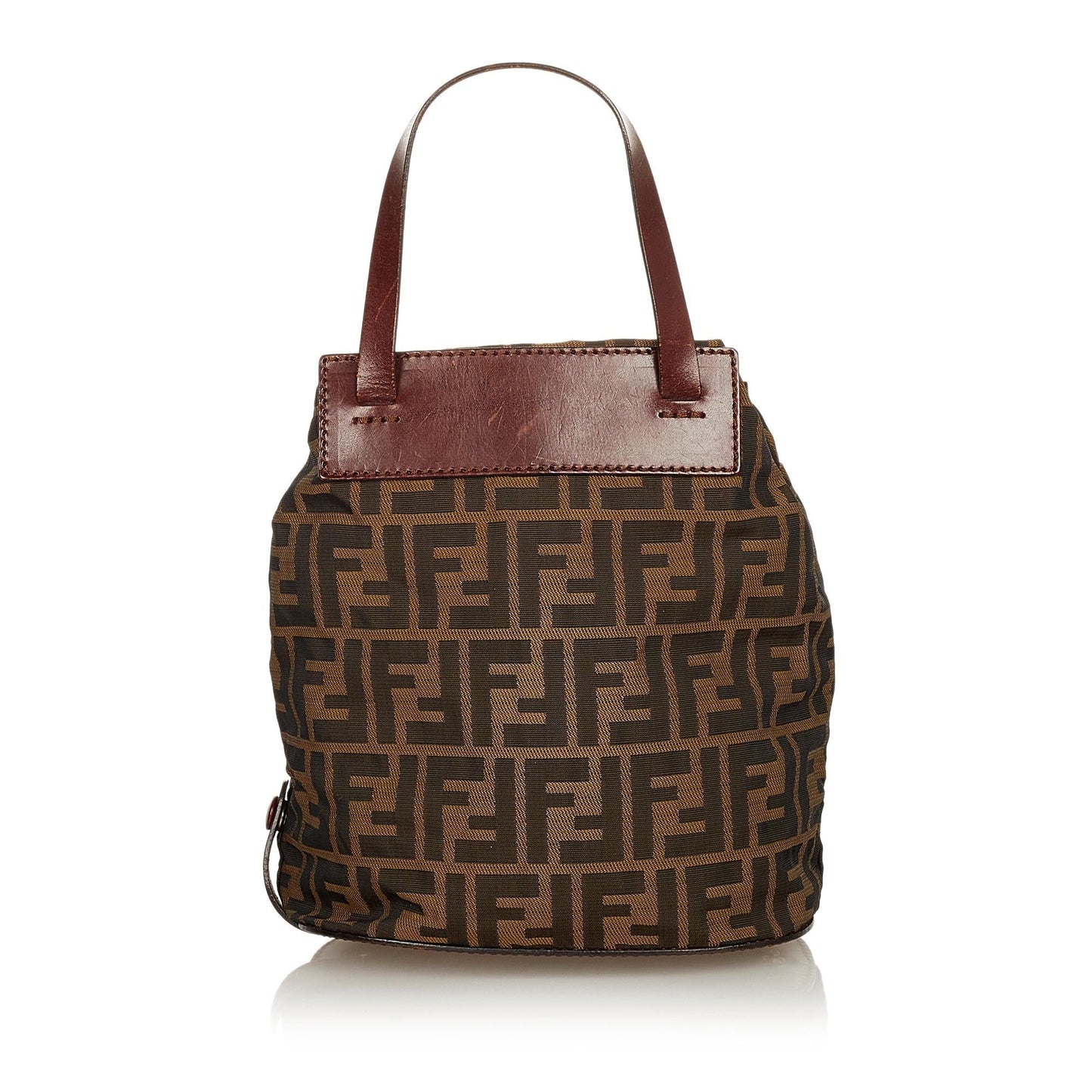 Luxury FendiZucca Canvas Handbag (SHG-26292)