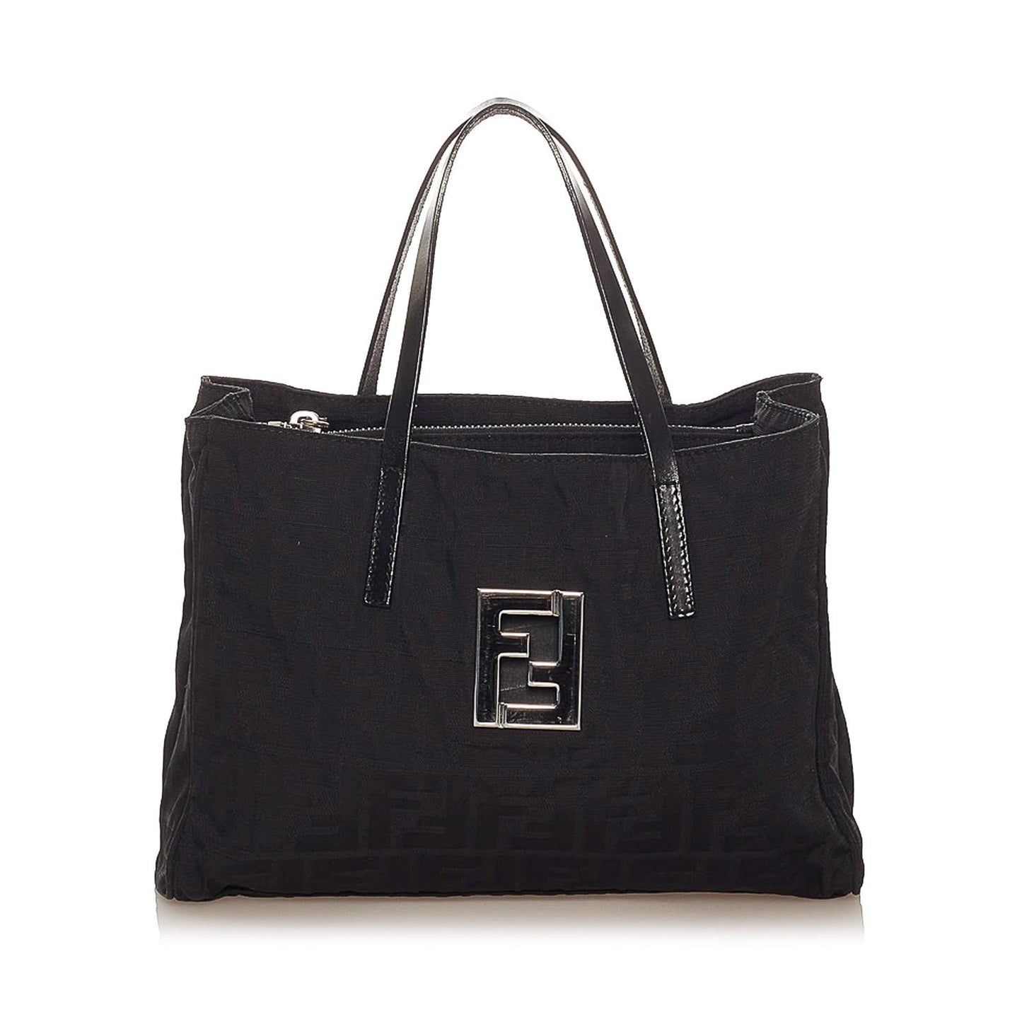 Luxury FendiZucca Canvas Handbag (SHG-28120)