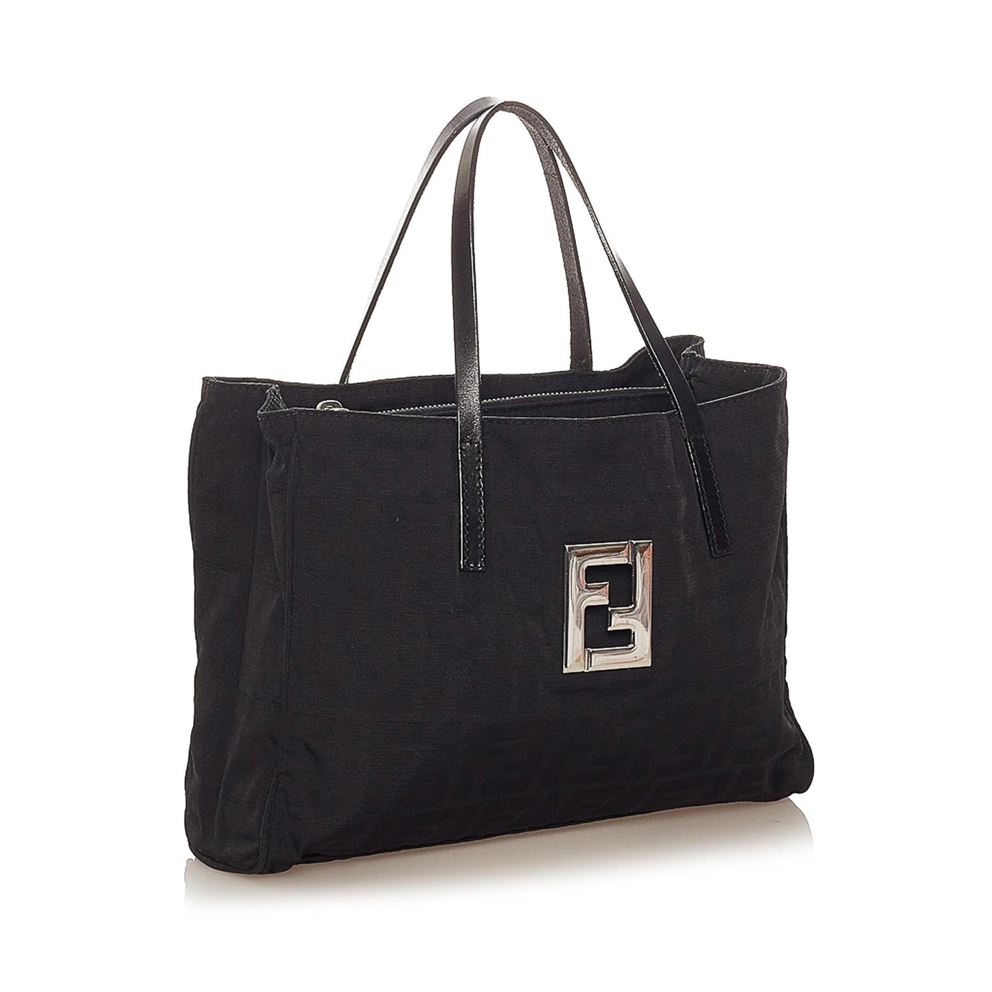 Luxury FendiZucca Canvas Handbag (SHG-28120)