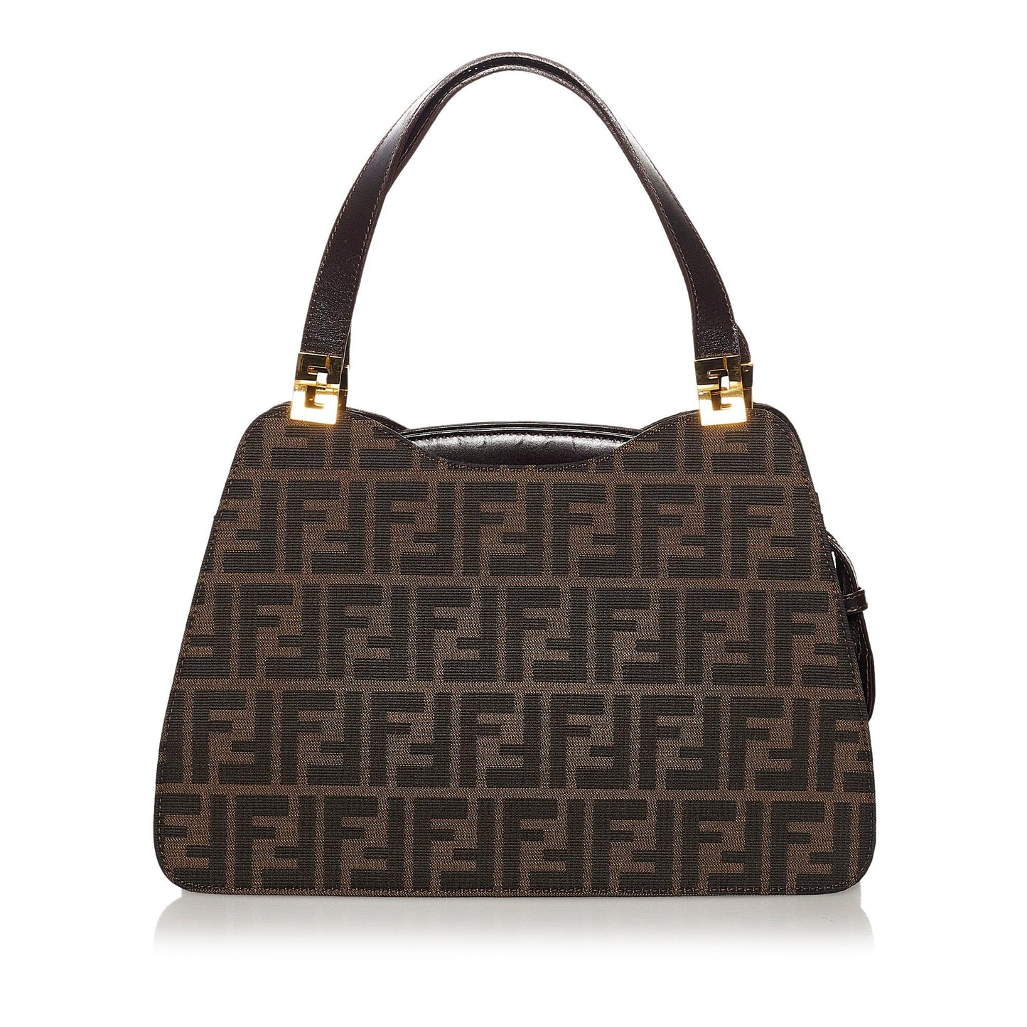 Luxury FendiZucca Canvas Handbag (SHG-34090)