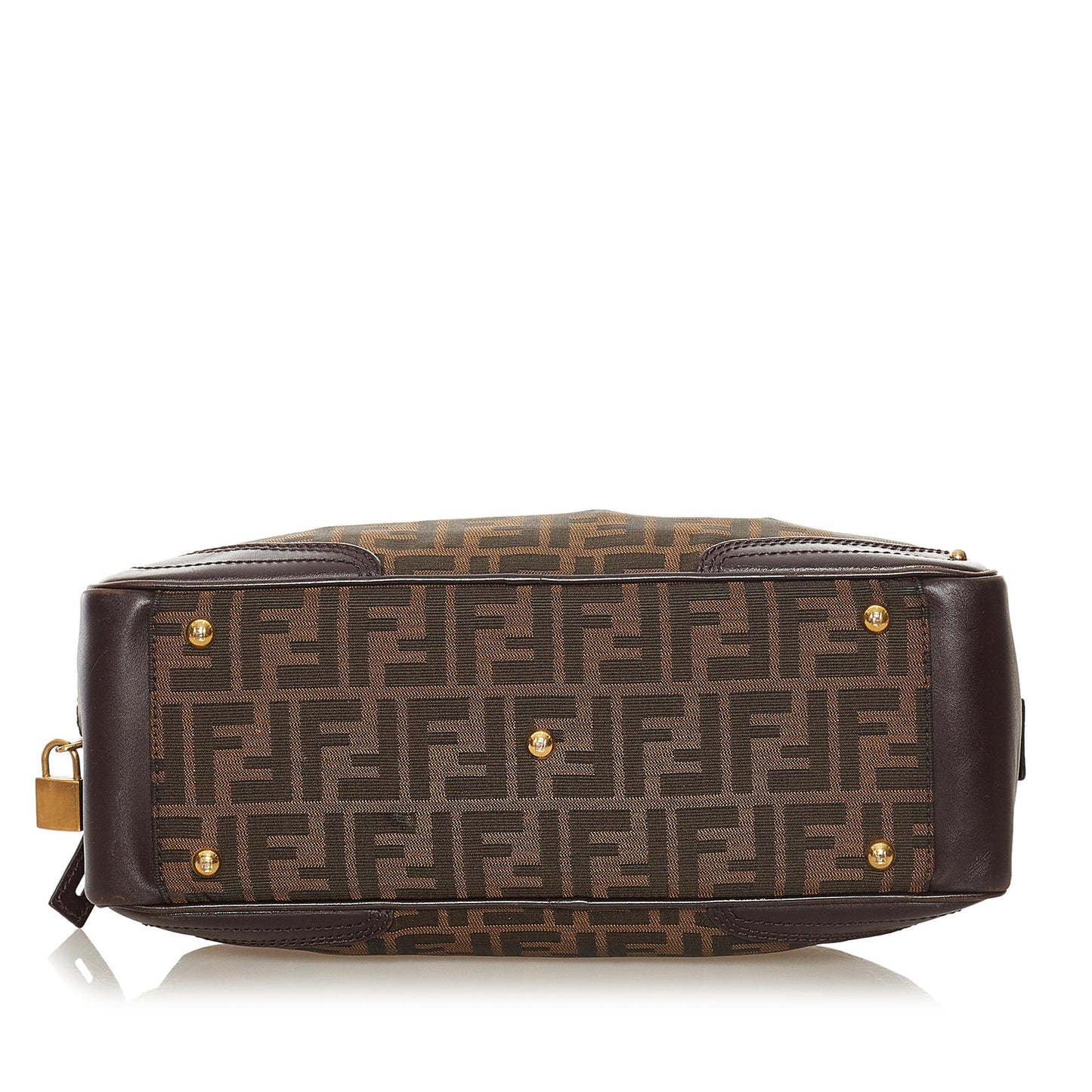 Luxury FendiZucca Canvas Handbag (SHG-34303)