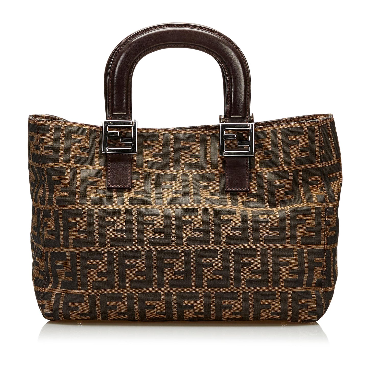 Luxury FendiZucca Canvas Handbag (SHG-35839)