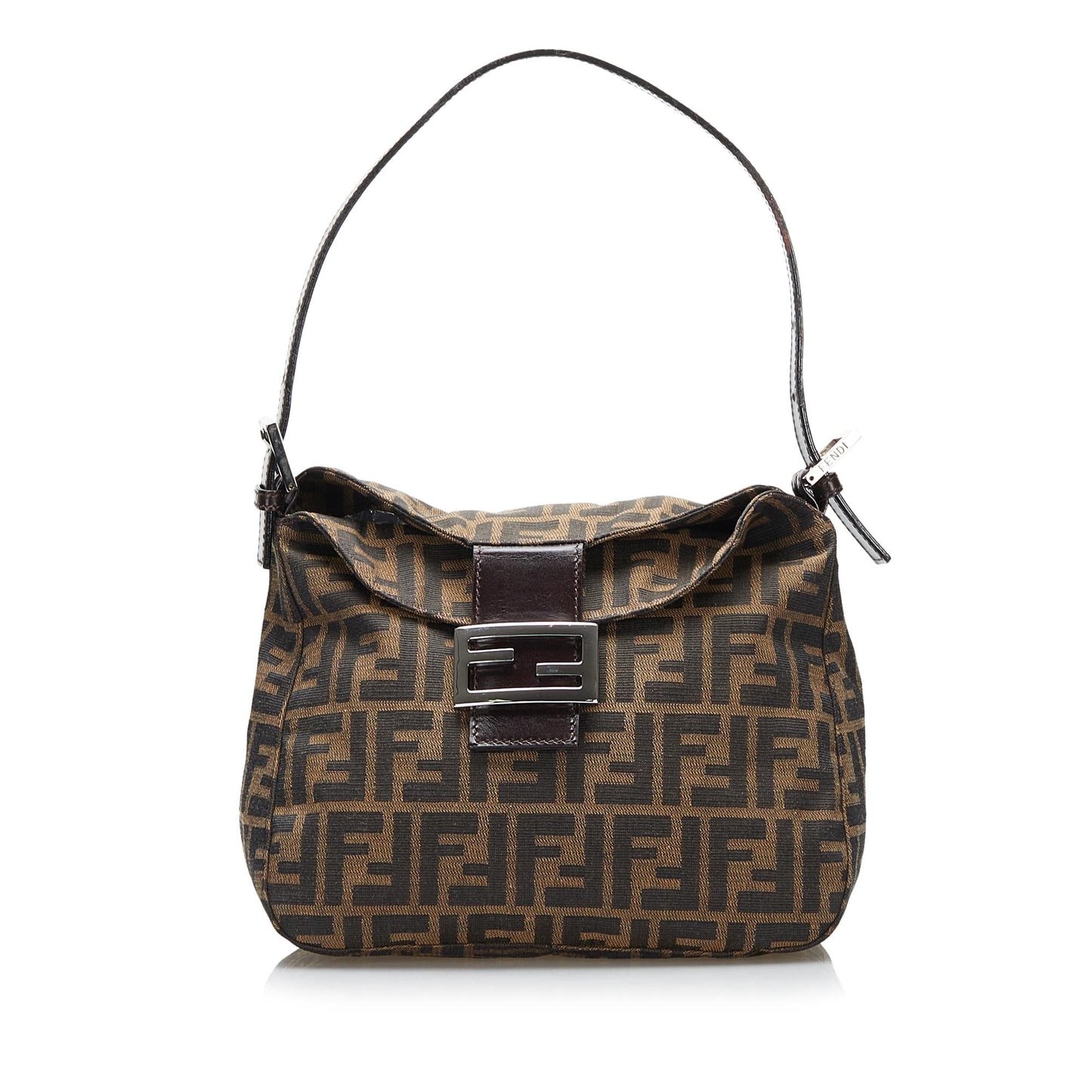 Luxury FendiZucca Canvas Handbag (SHG-37492)