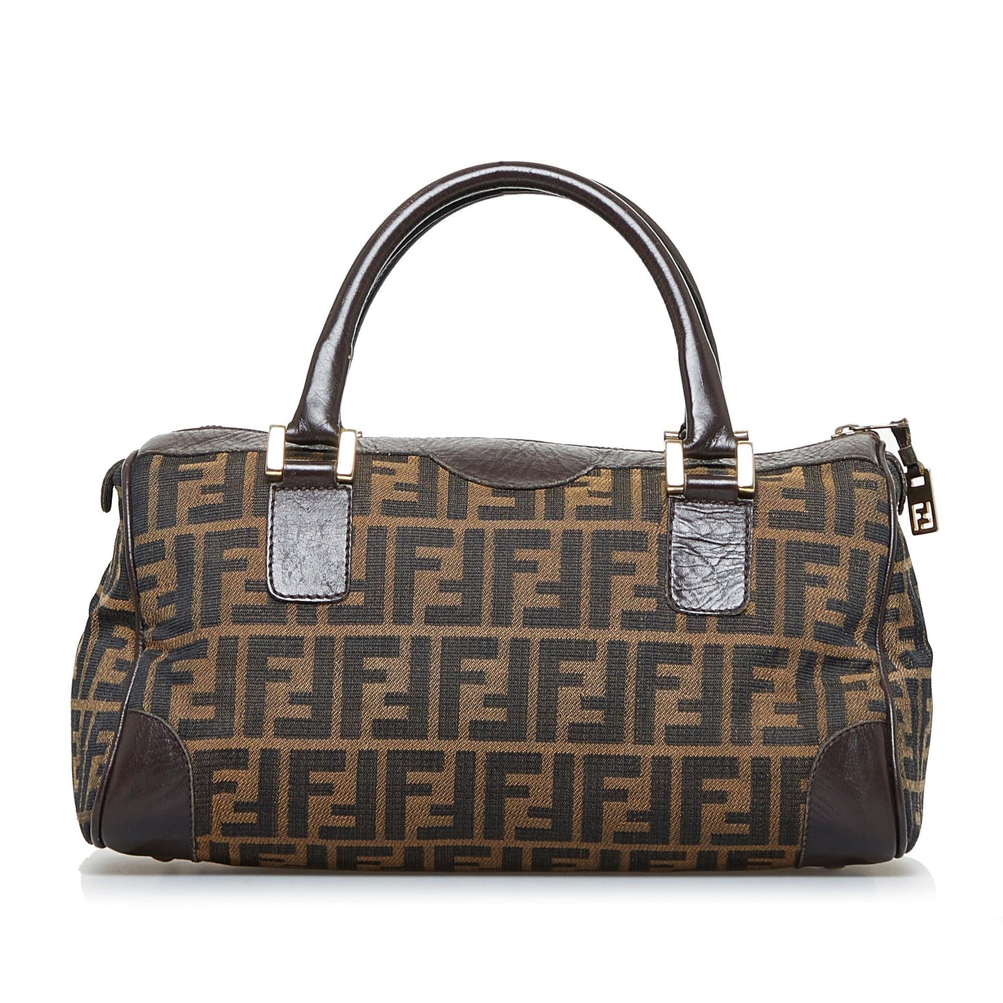 Luxury FendiZucca Canvas Handbag (SHG-IjGucc)