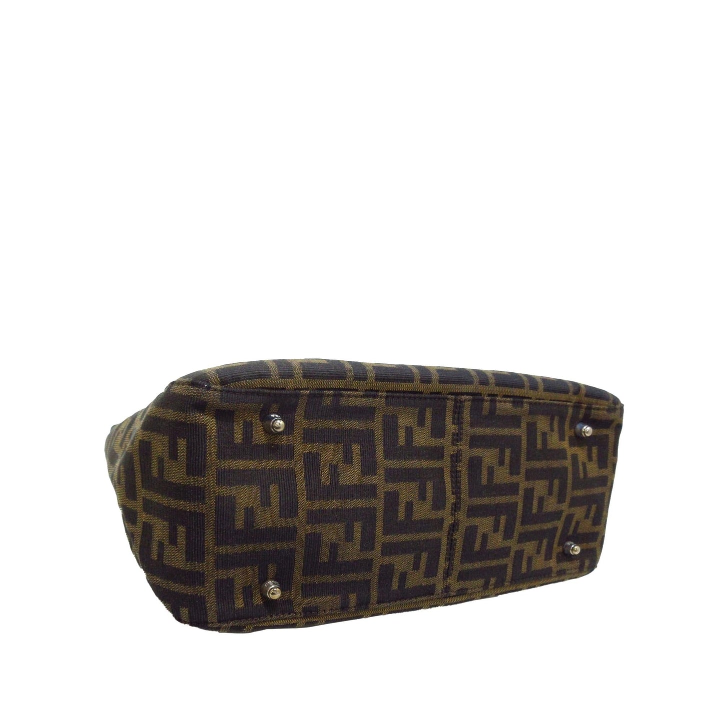 Luxury FendiZucca Canvas Handbag (SHG-dTO6G7)