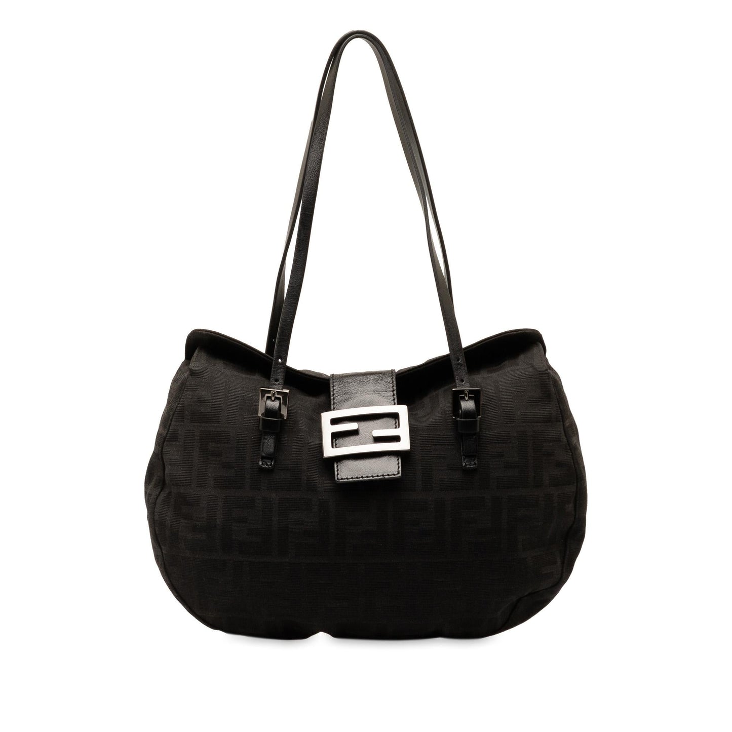 Luxury FendiZucca Canvas Hobo (SHG-QxBD1g)