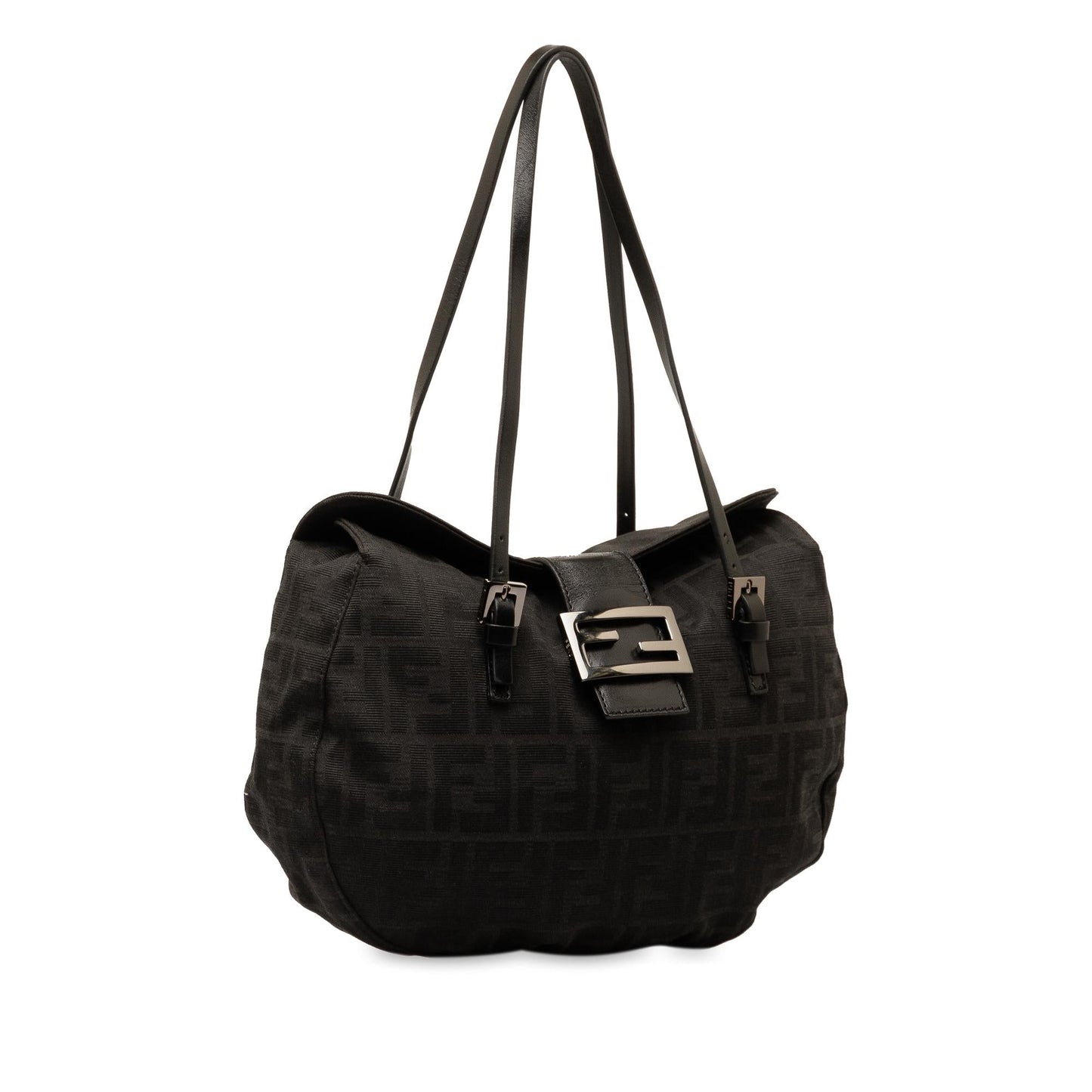 Luxury FendiZucca Canvas Hobo (SHG-QxBD1g)