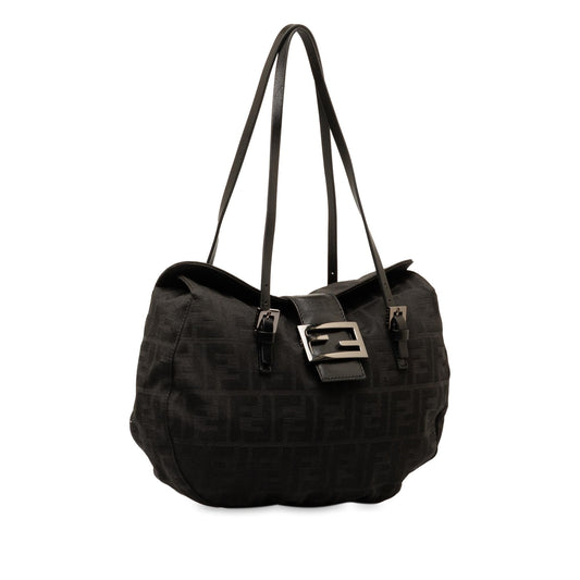 Luxury FendiZucca Canvas Hobo (SHG-QxBD1g)