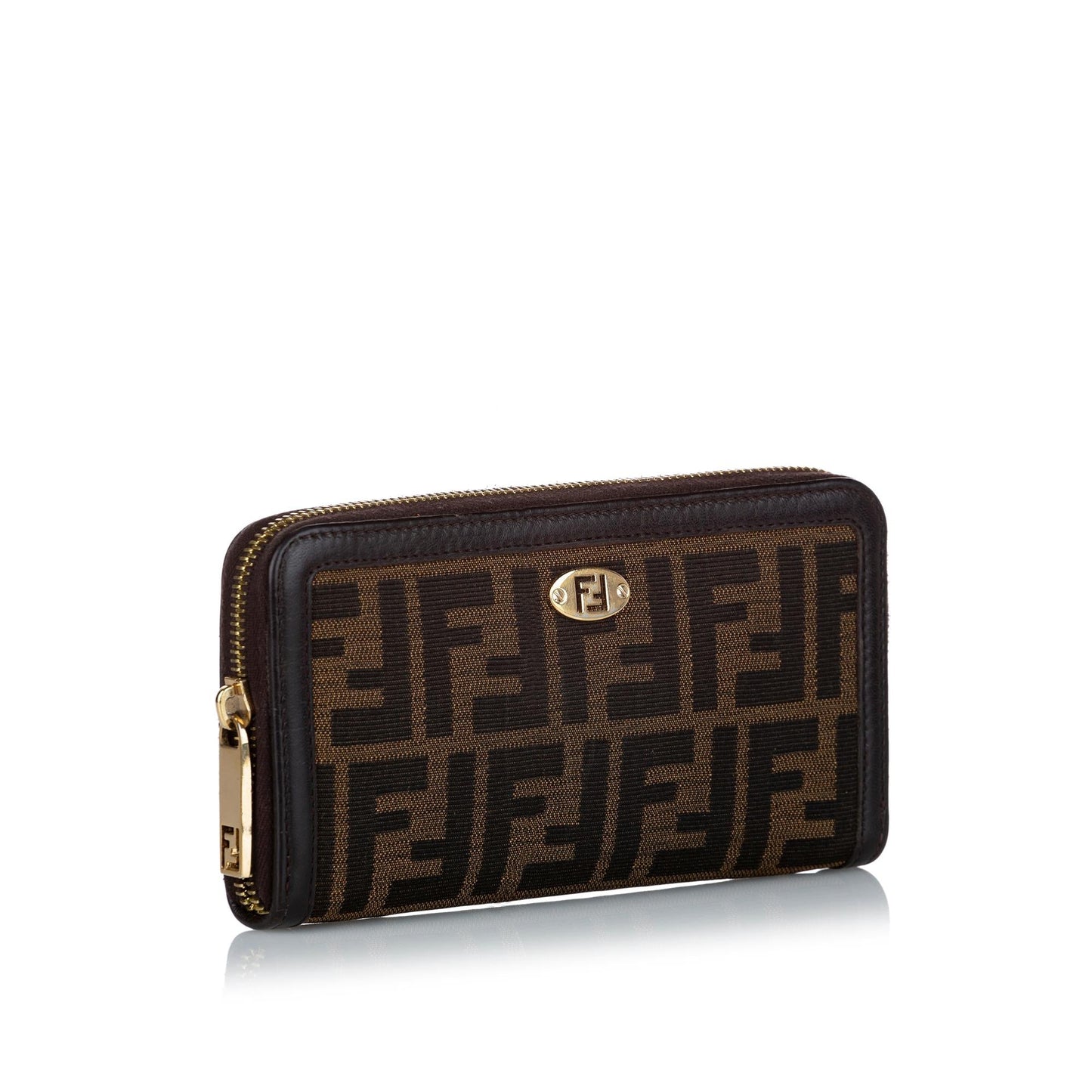 Luxury FendiZucca Canvas Long Wallet (SHG-30594)