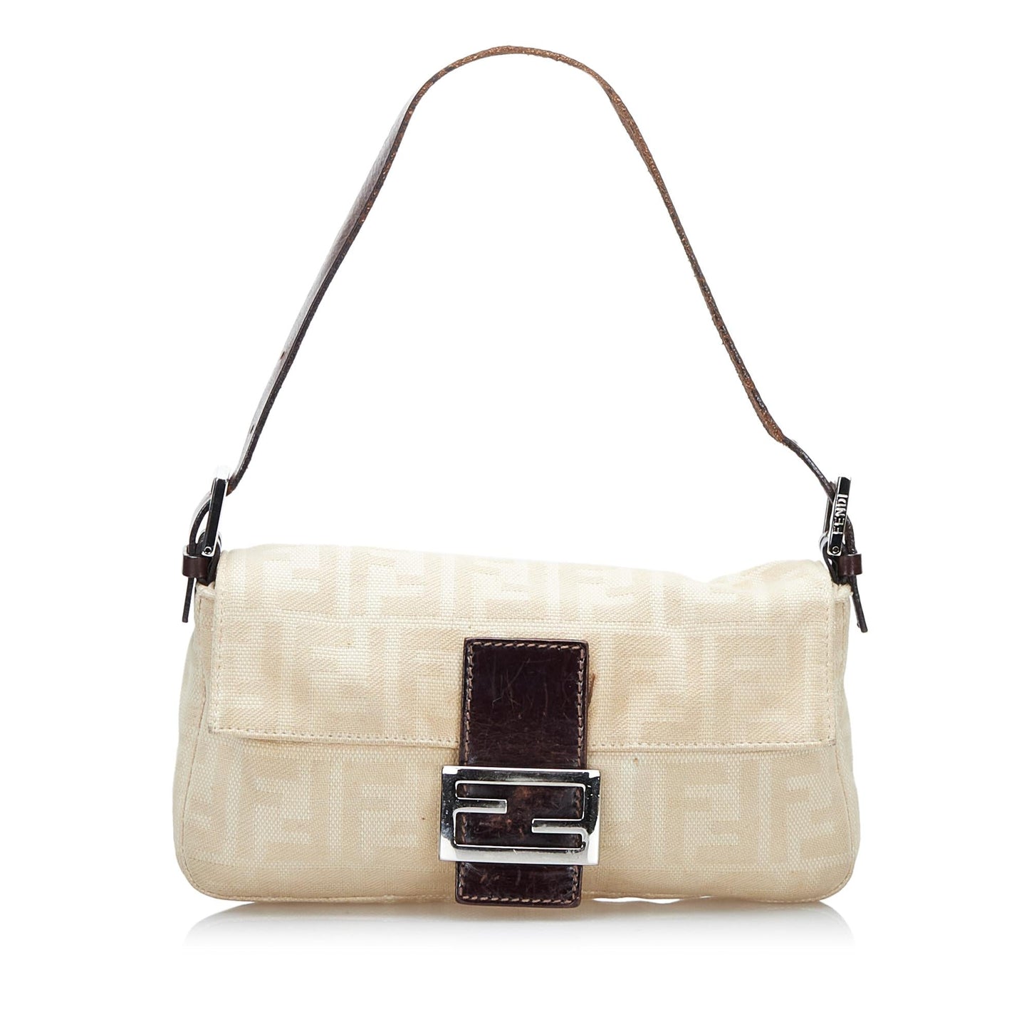 Luxury FendiZucca Canvas Mamma Baguette (SHG-36827)