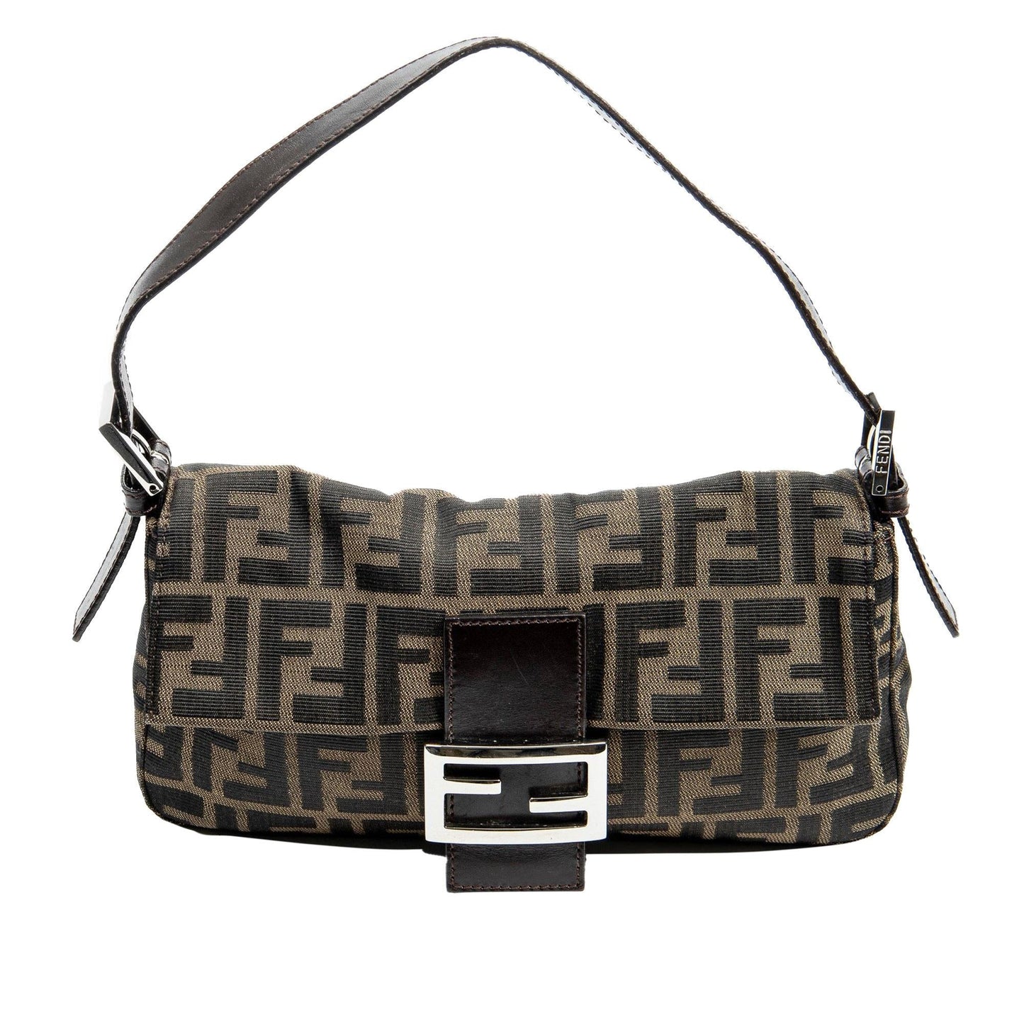 Luxury FendiZucca Canvas Mamma Baguette (SHG-yXolV3)