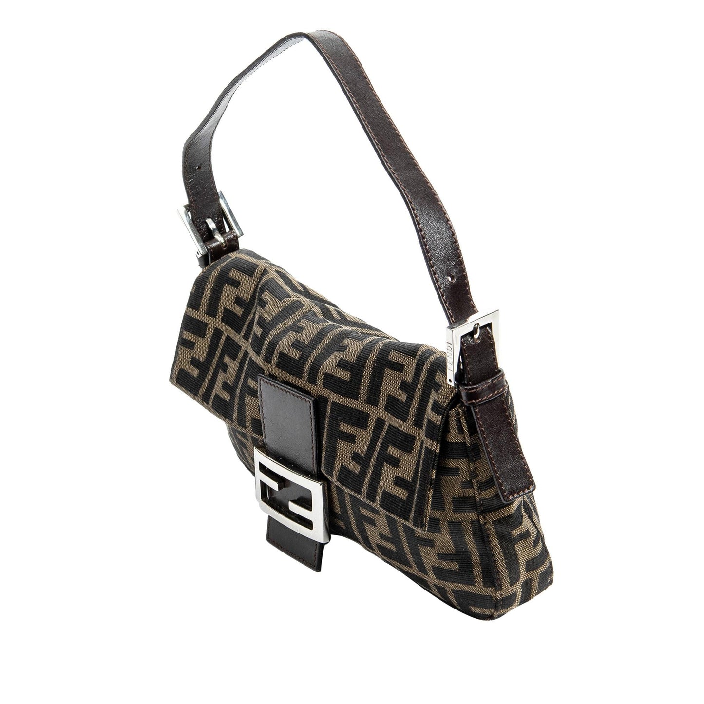 Luxury FendiZucca Canvas Mamma Baguette (SHG-yXolV3)