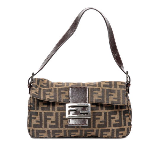 Luxury FendiZucca Canvas Mamma Baguette (SHG-Qg5TqV)