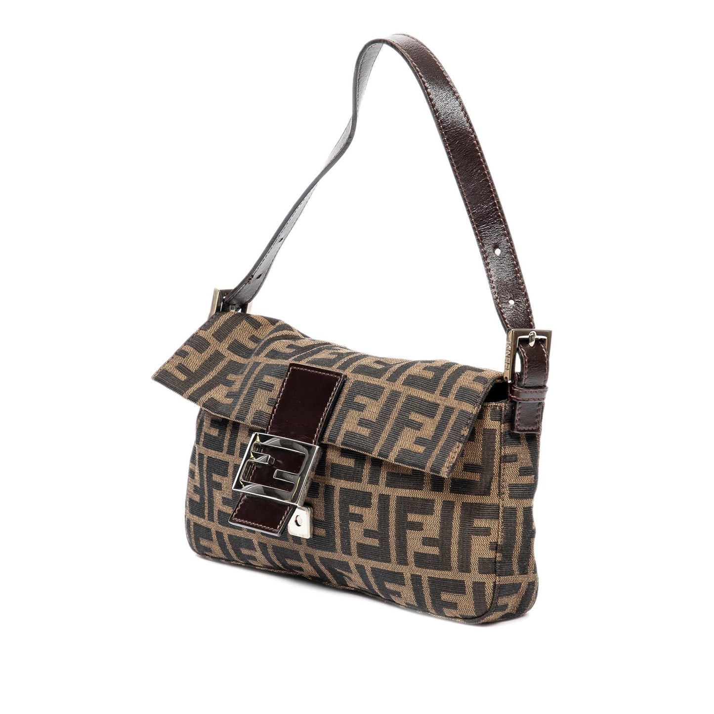 Luxury FendiZucca Canvas Mamma Baguette (SHG-Qg5TqV)