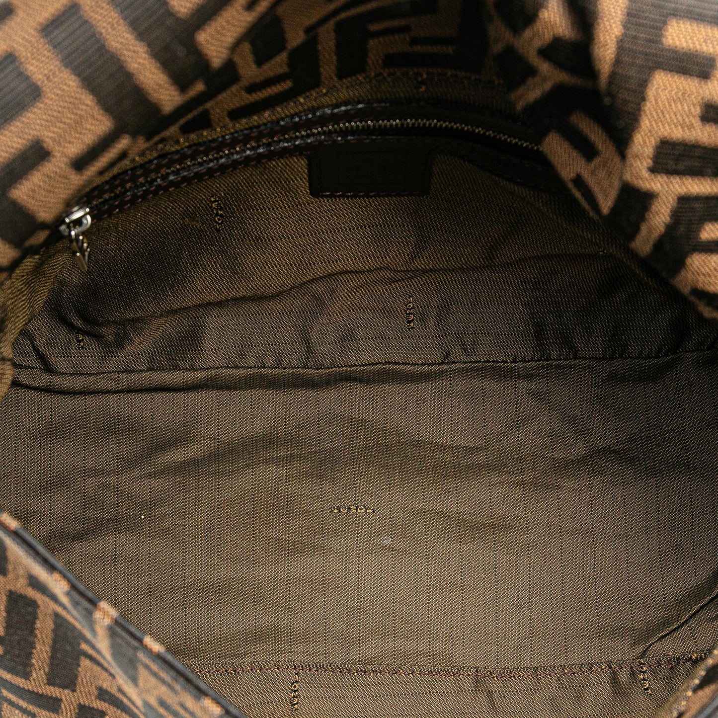 Luxury FendiZucca Canvas Mamma Forever (SHG-JOhdLF)
