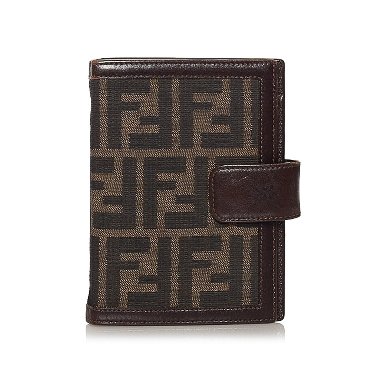 Luxury FendiZucca Canvas Notebook Cover (SHG-33235)