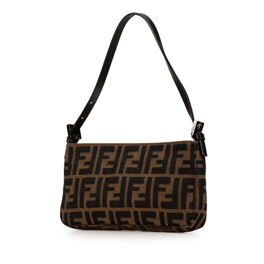 Luxury FendiZucca Canvas Pochette (SHG-6dJrfD)