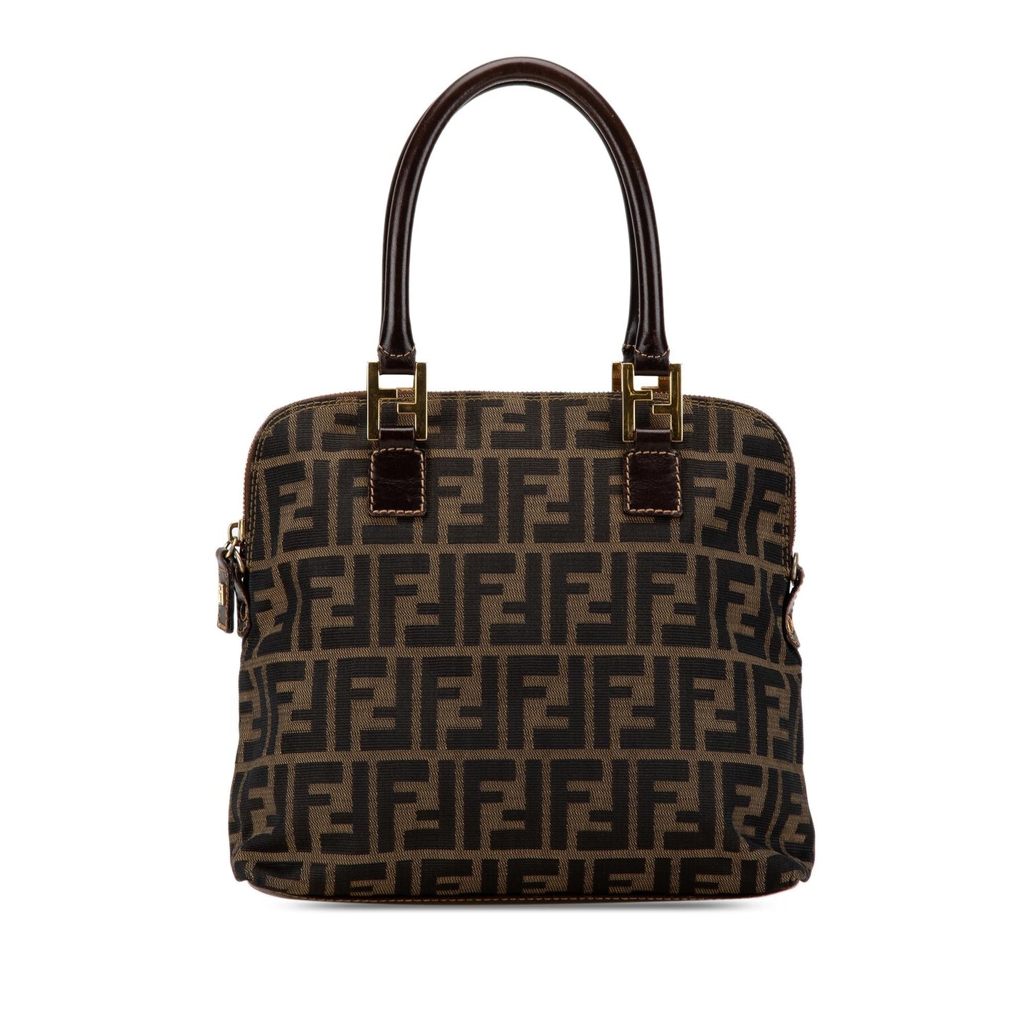 Luxury FendiZucca Canvas Satchel (SHG-VwjR6Z)