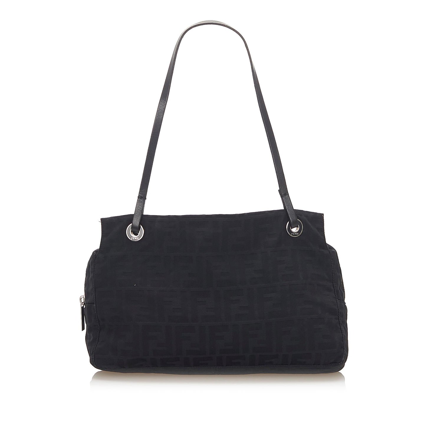 Luxury FendiZucca Canvas Shoulder Bag (SHG-22302)