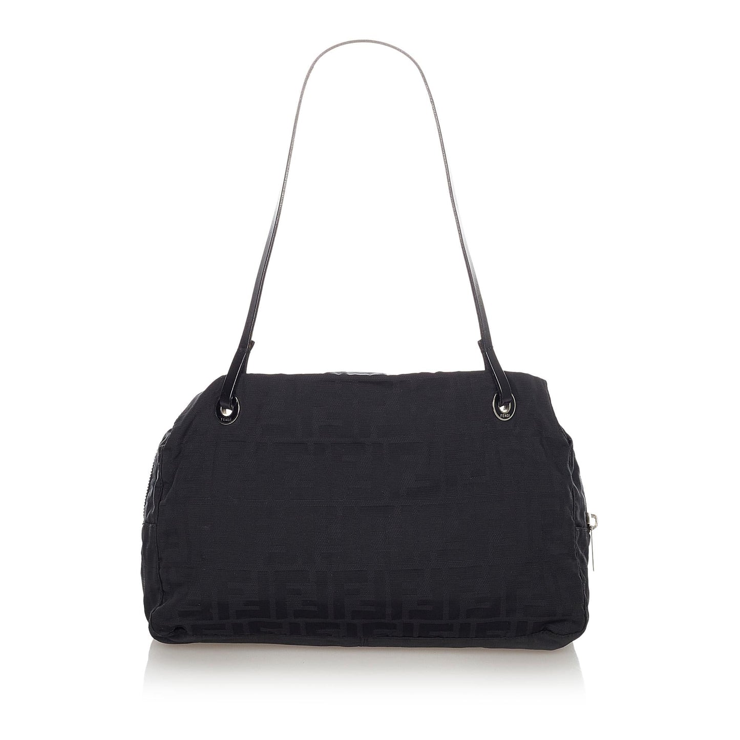 Luxury FendiZucca Canvas Shoulder Bag (SHG-23454)