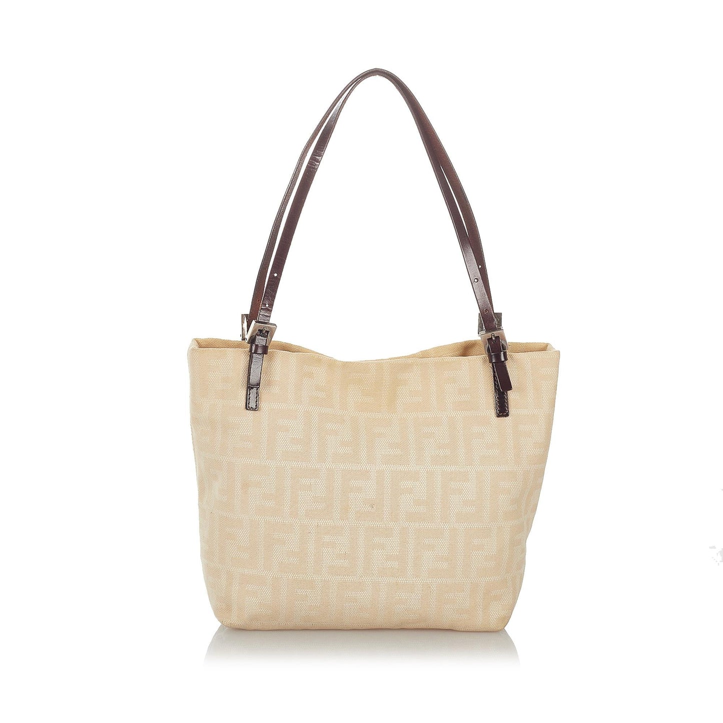 Luxury FendiZucca Canvas Shoulder Bag (SHG-27131)