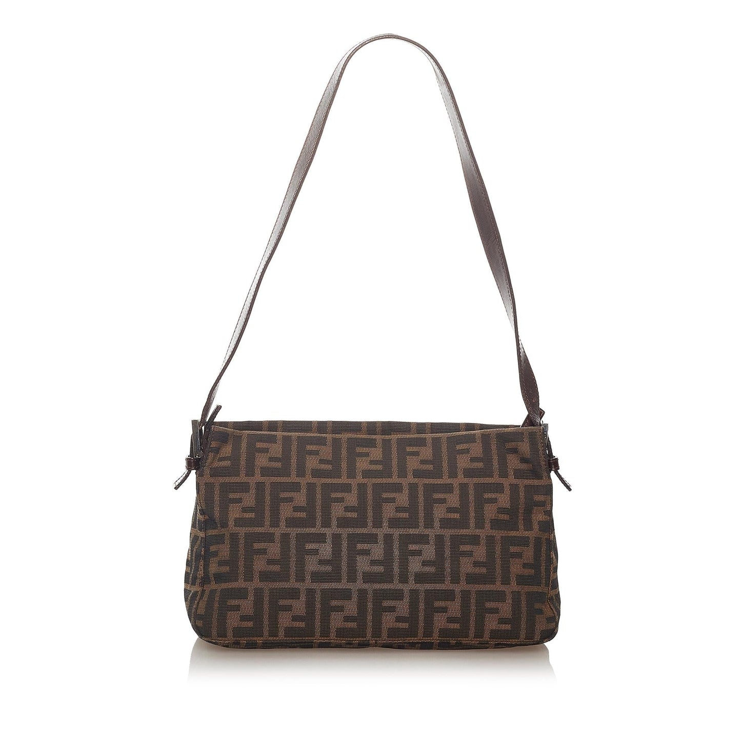 Luxury FendiZucca Canvas Shoulder Bag (SHG-27396)
