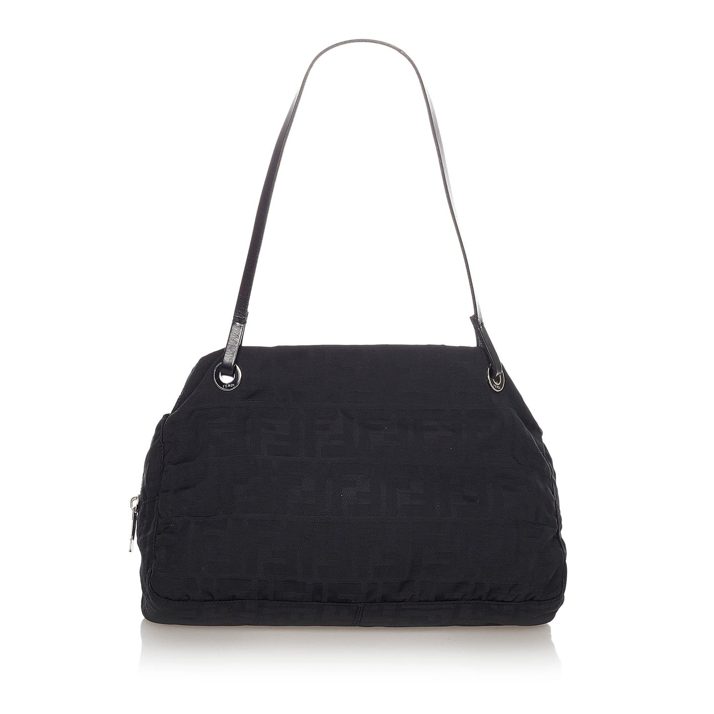 Luxury FendiZucca Canvas Shoulder Bag (SHG-31737)
