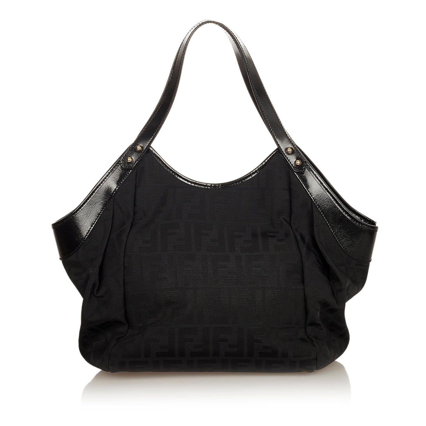 Luxury FendiZucca Canvas Shoulder Bag (SHG-31862)
