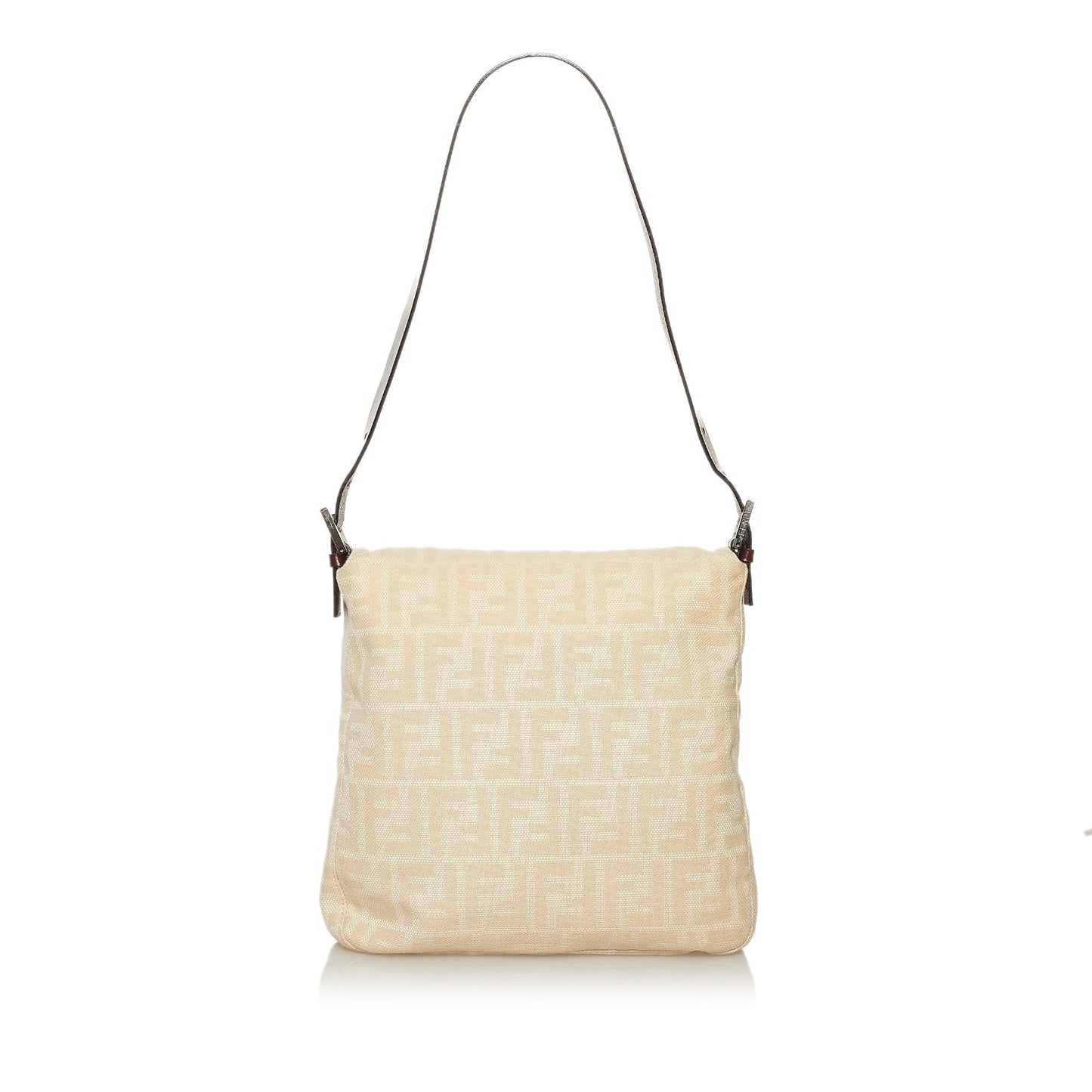 Luxury FendiZucca Canvas Shoulder Bag (SHG-34841)