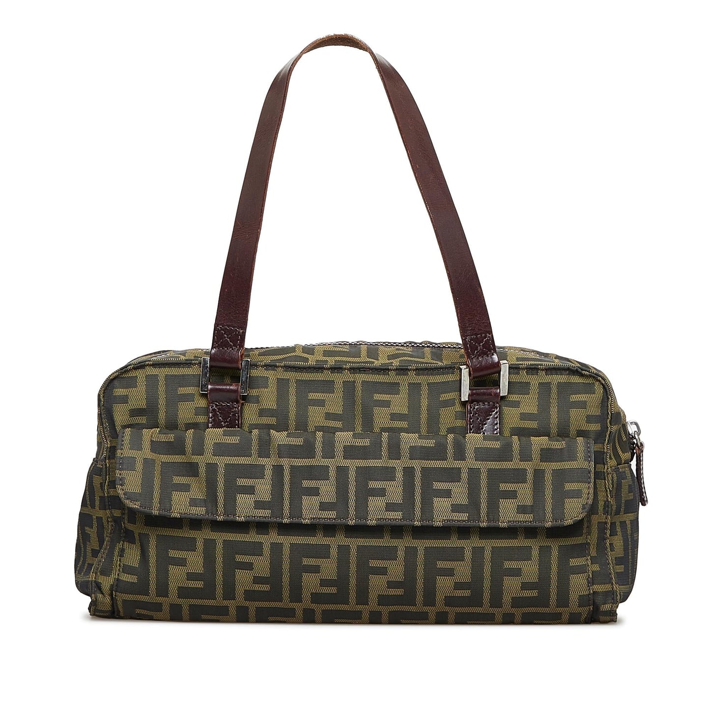 Luxury FendiZucca Canvas Shoulder Bag (SHG-x2dtKP)