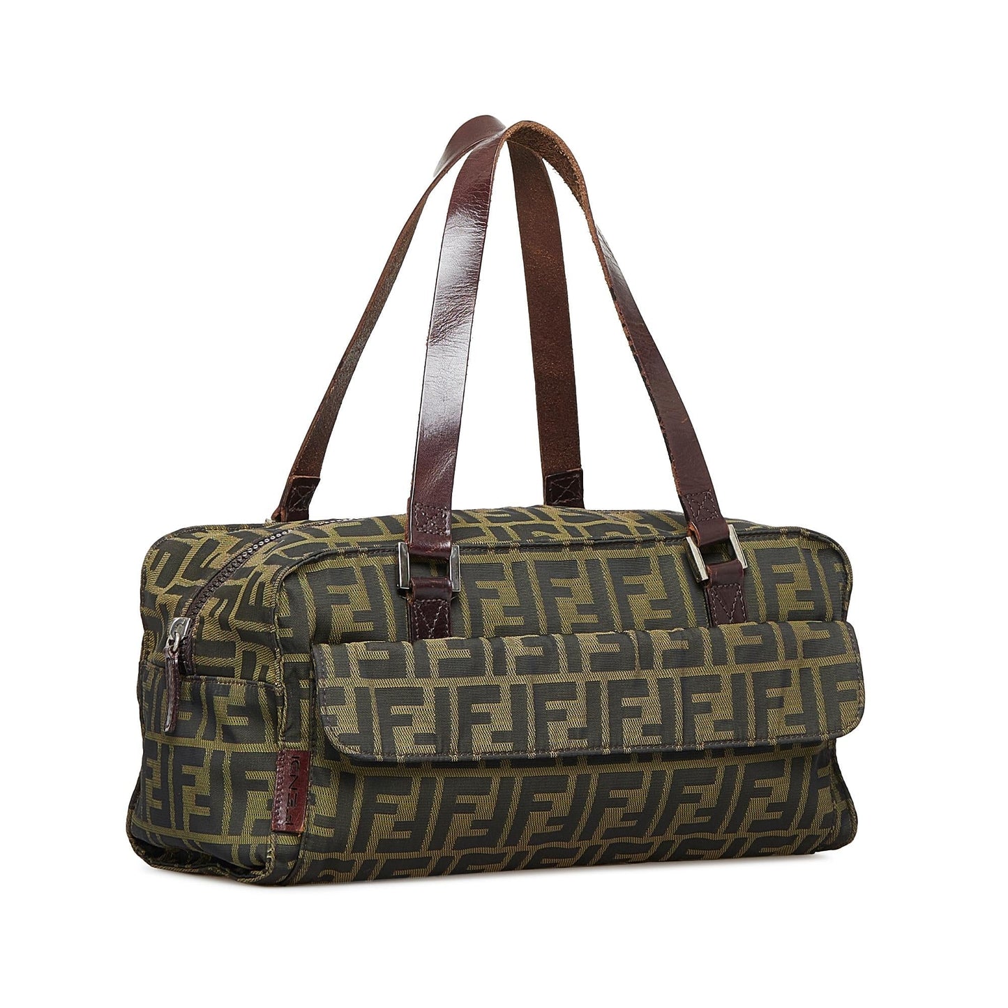 Luxury FendiZucca Canvas Shoulder Bag (SHG-x2dtKP)