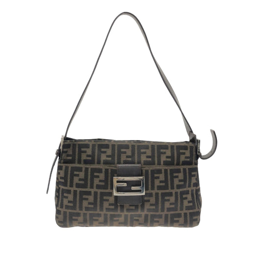 Luxury FendiZucca Canvas Shoulder Bag (SHG-foDLjp)
