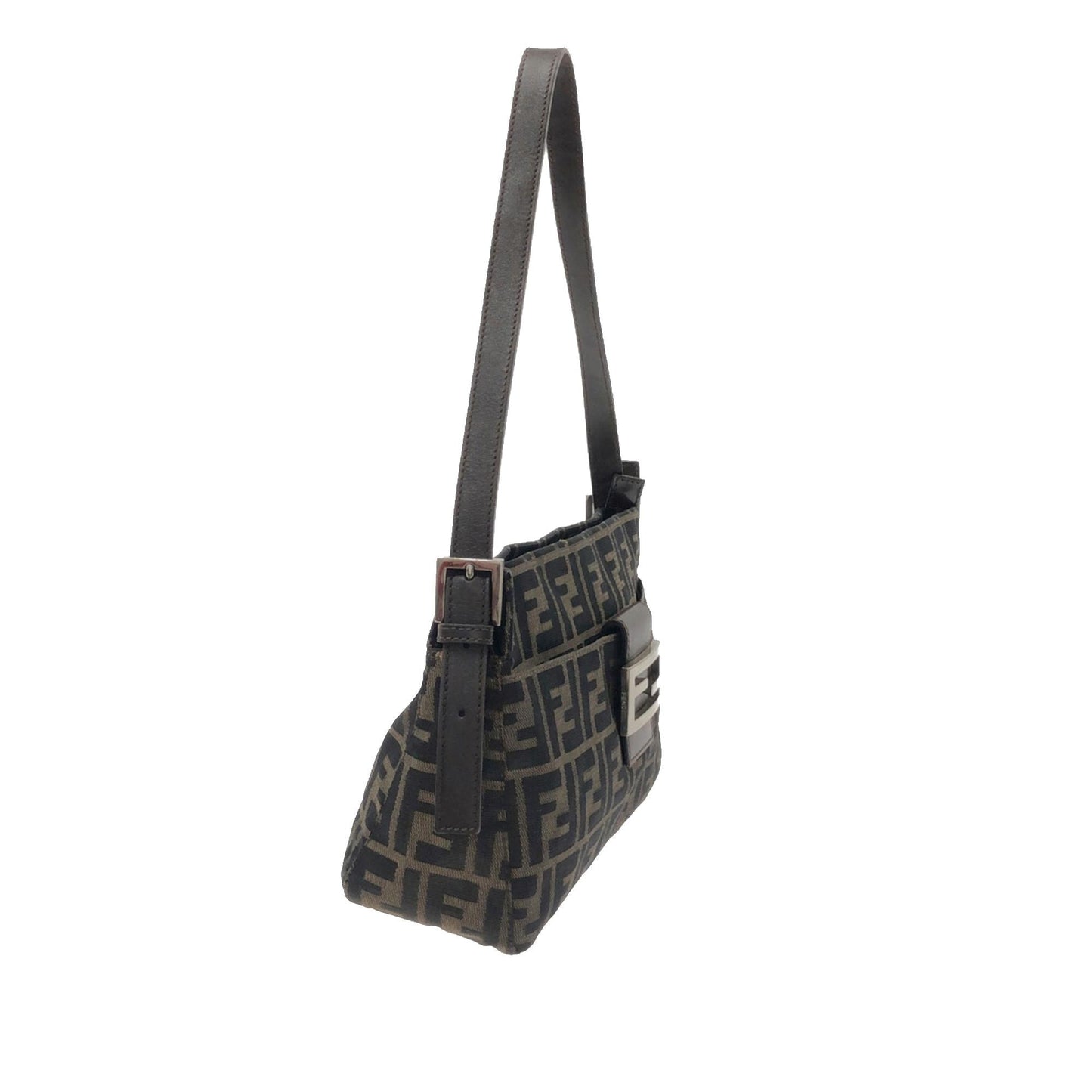 Luxury FendiZucca Canvas Shoulder Bag (SHG-foDLjp)