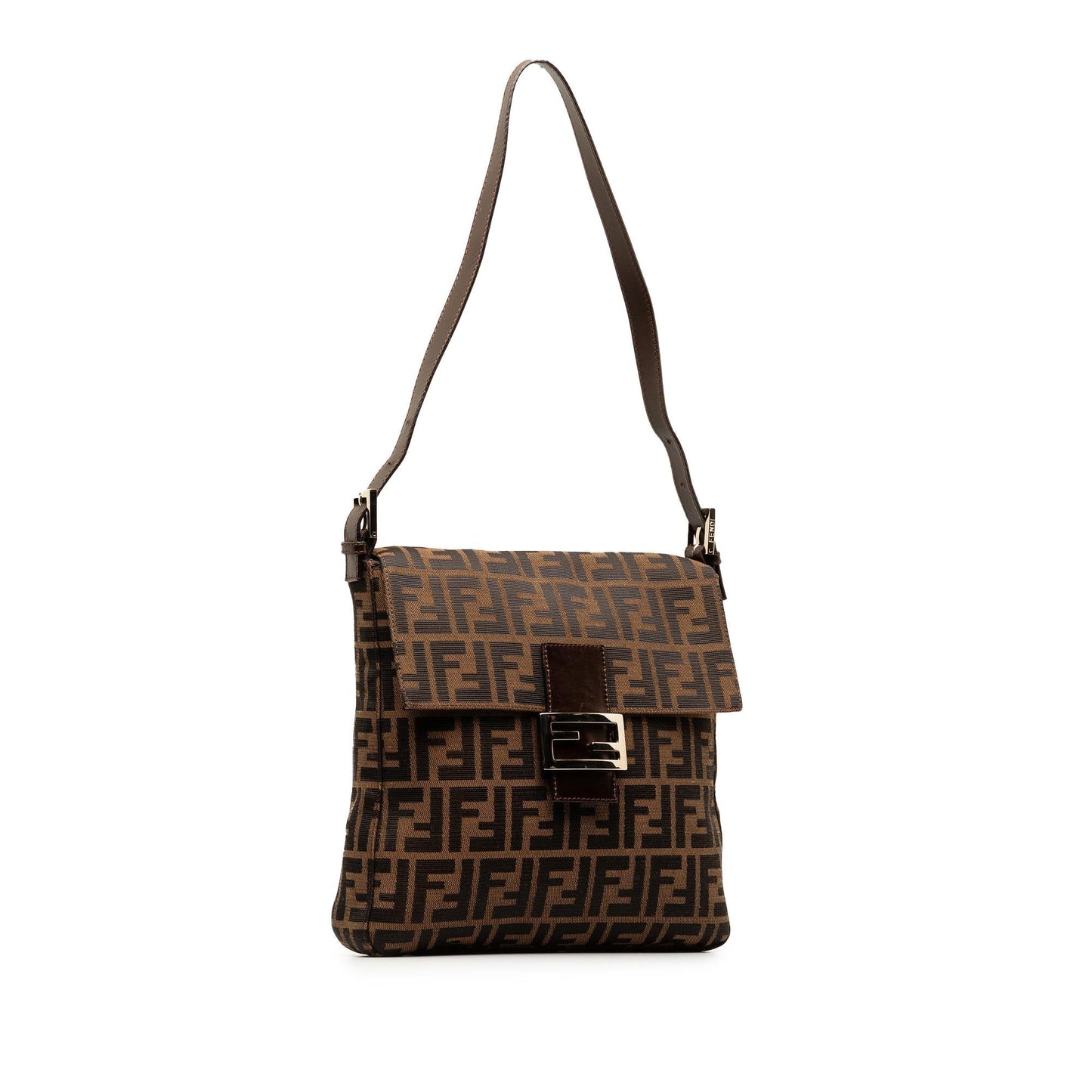 Luxury FendiZucca Canvas Shoulder Bag (SHG-LRl3O0)