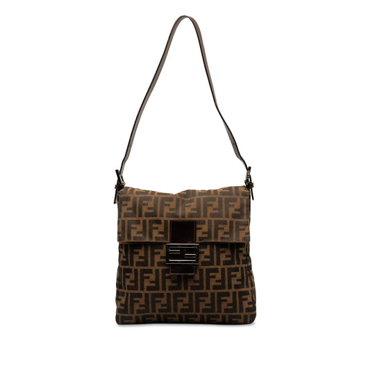 Luxury FendiZucca Canvas Shoulder Bag (SHG-2gkKyr)
