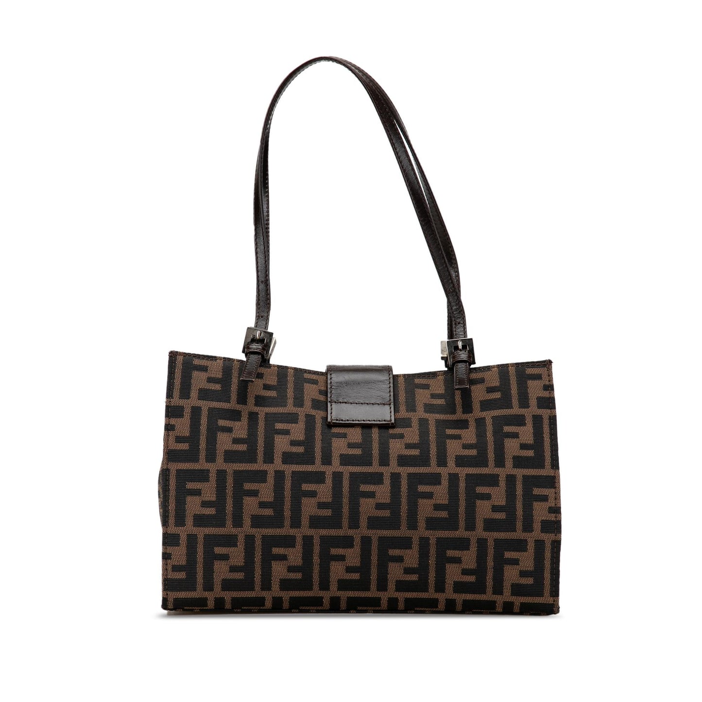 Luxury FendiZucca Canvas Shoulder Bag (SHG-GvOk0H)