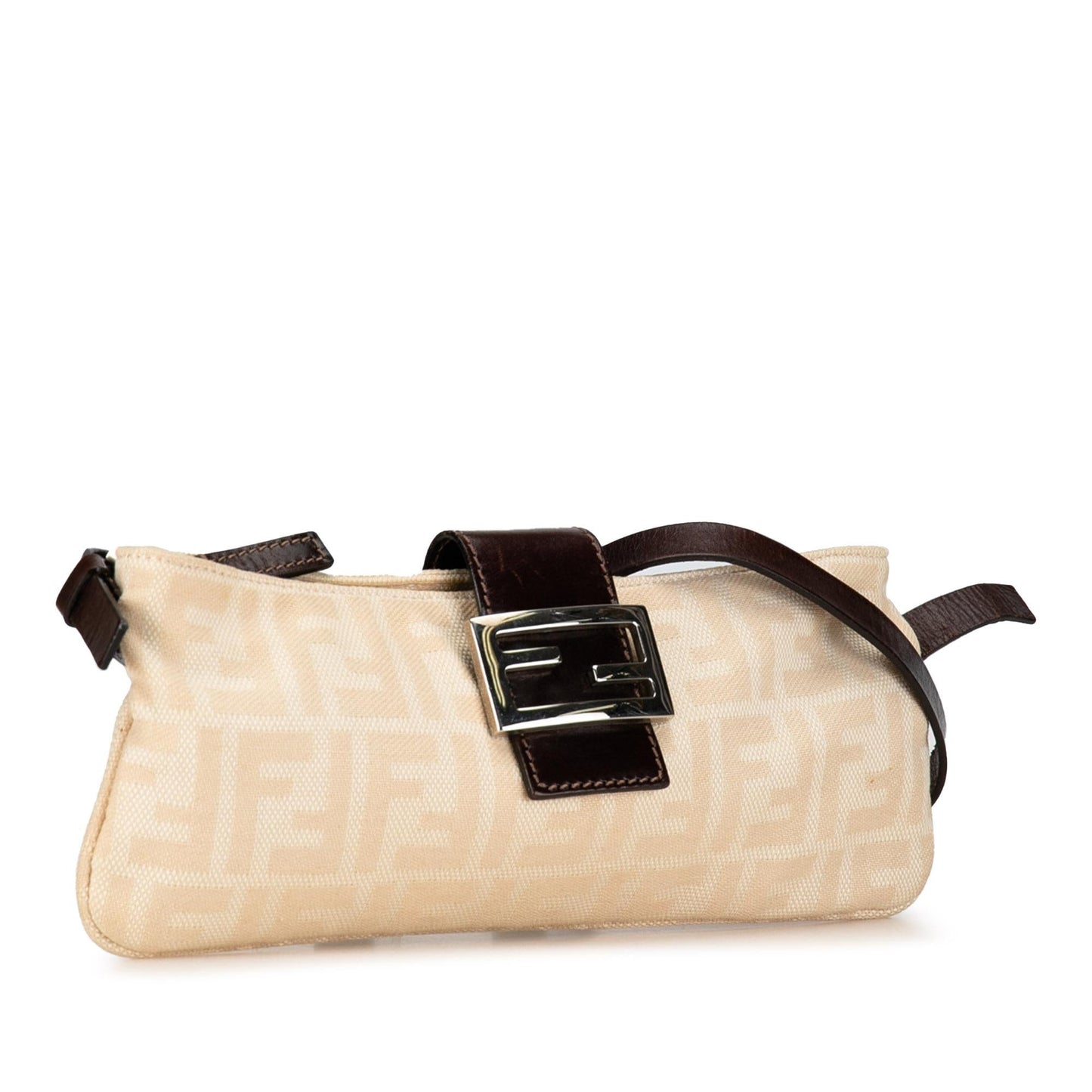 Luxury FendiZucca Canvas Shoulder Bag (SHG-7IObf1)