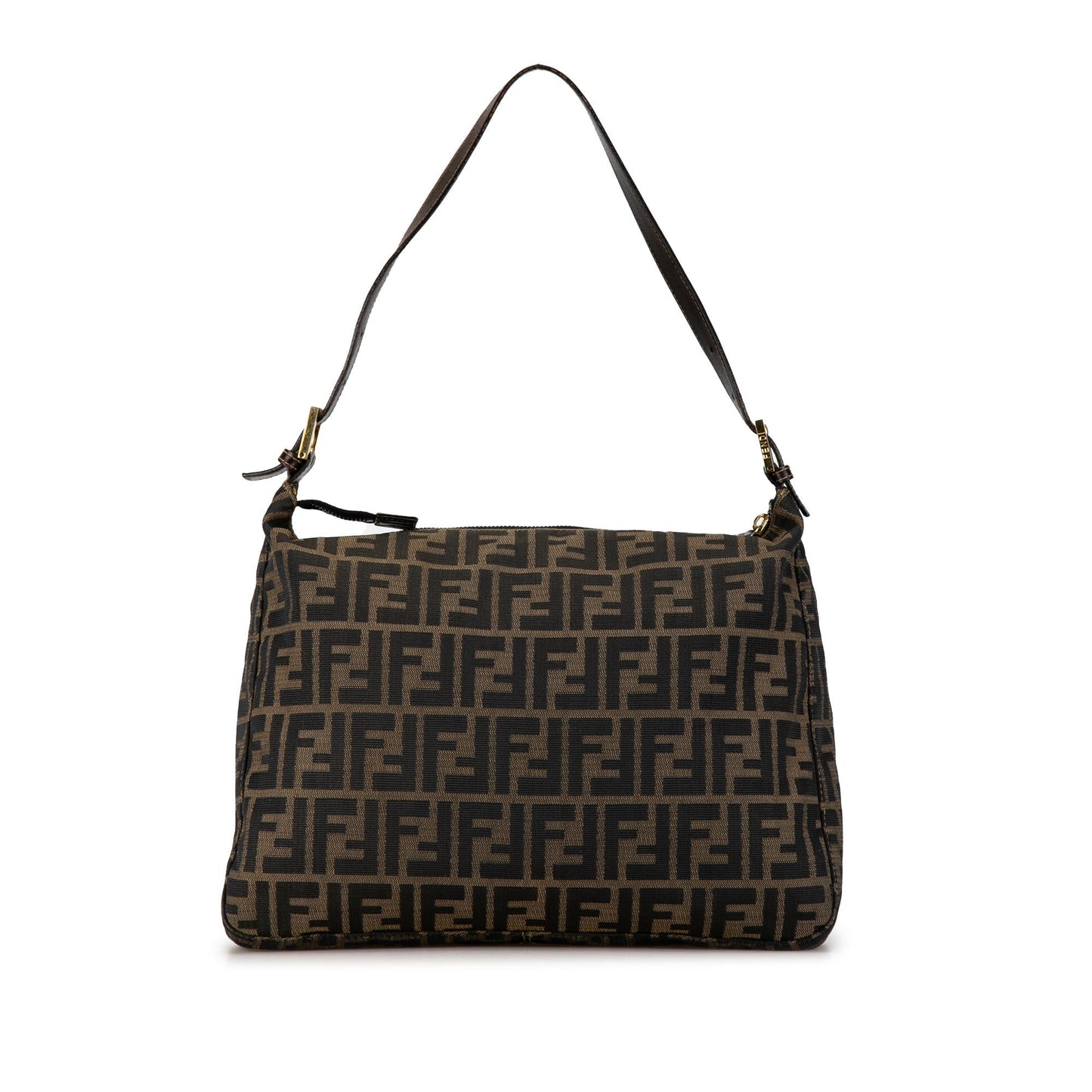 Luxury FendiZucca Canvas Shoulder Bag (SHG-si6emC)