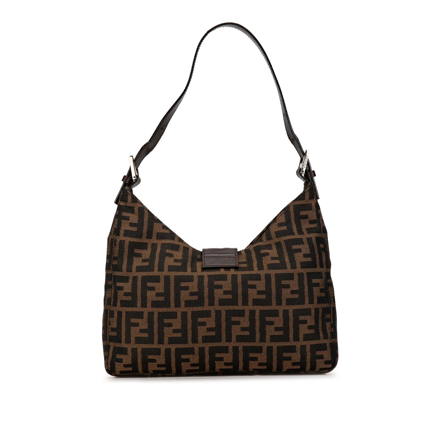 Luxury FendiZucca Canvas Shoulder Bag (SHG-nIowNS)