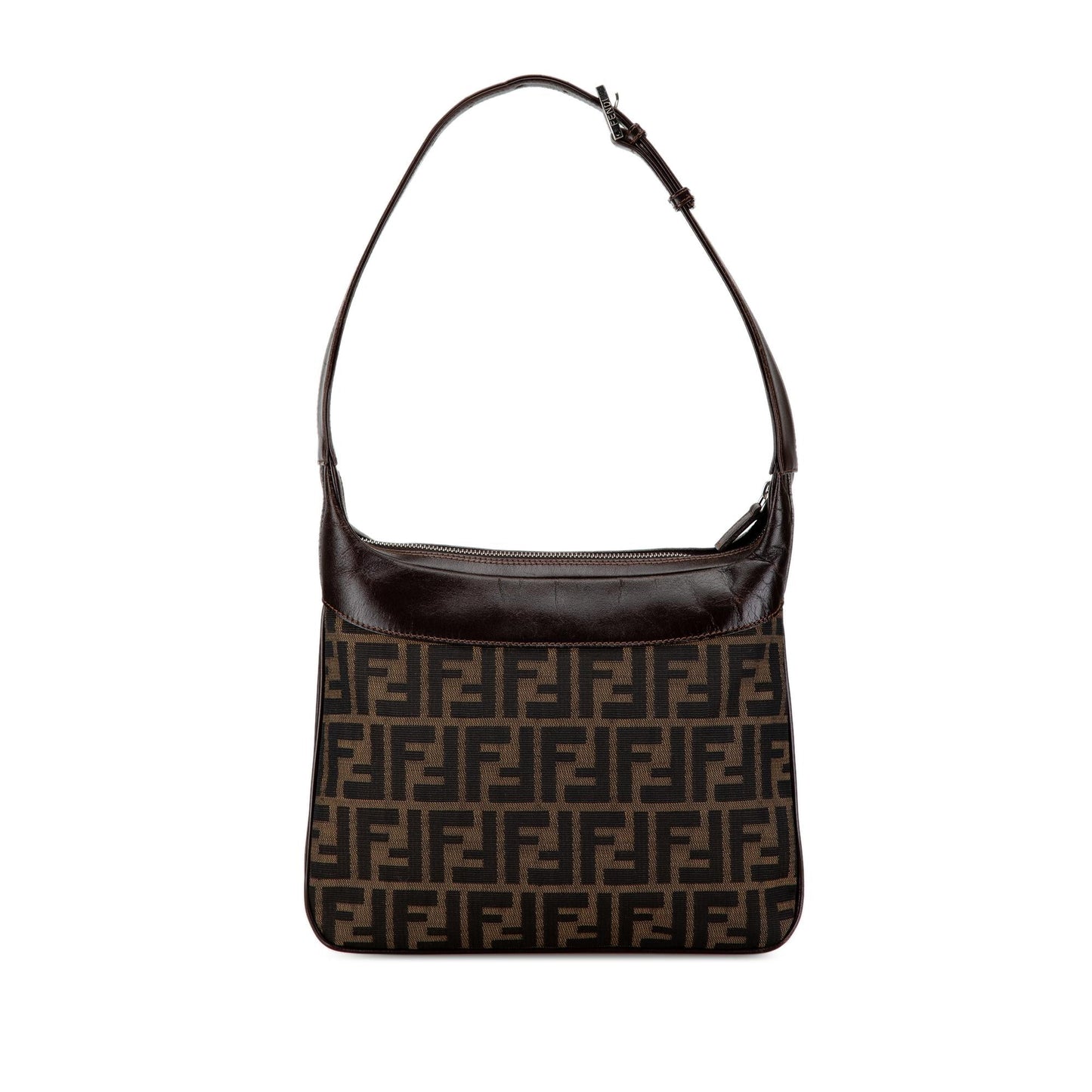 Luxury FendiZucca Canvas Shoulder Bag (SHG-qsxvz4)